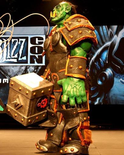 World of Warcraft - Живые персонажи игр на BlizzCon’2008