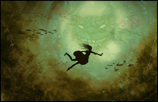 Новый арт: Alice in the Swimming Pond