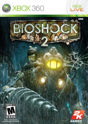 BioShock 2 - Бокс арт BioShock 2