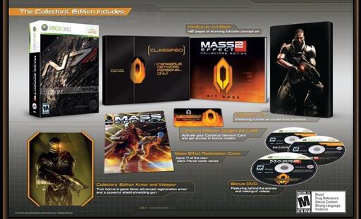 Mass Effect 2 - Mass Effect 2 выйдет на двух дисках