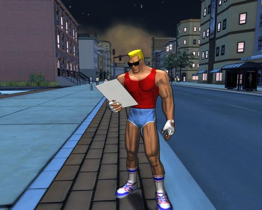 Champions Online - Отсылка к Duke Nukem Forever