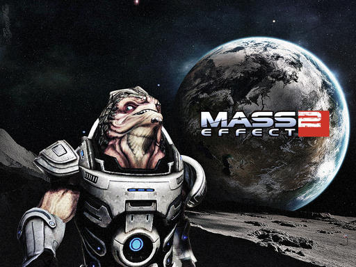 Mass Effect 2 - Моя обоина на тему Mass Effect 2